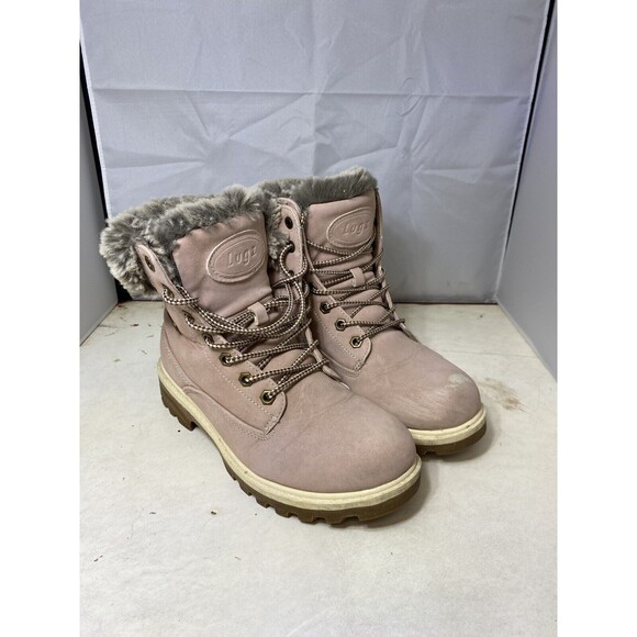 Lugz Empire Hi Fashion Boot WEMPHFE Pink 7.5 - Picture 1 of 8